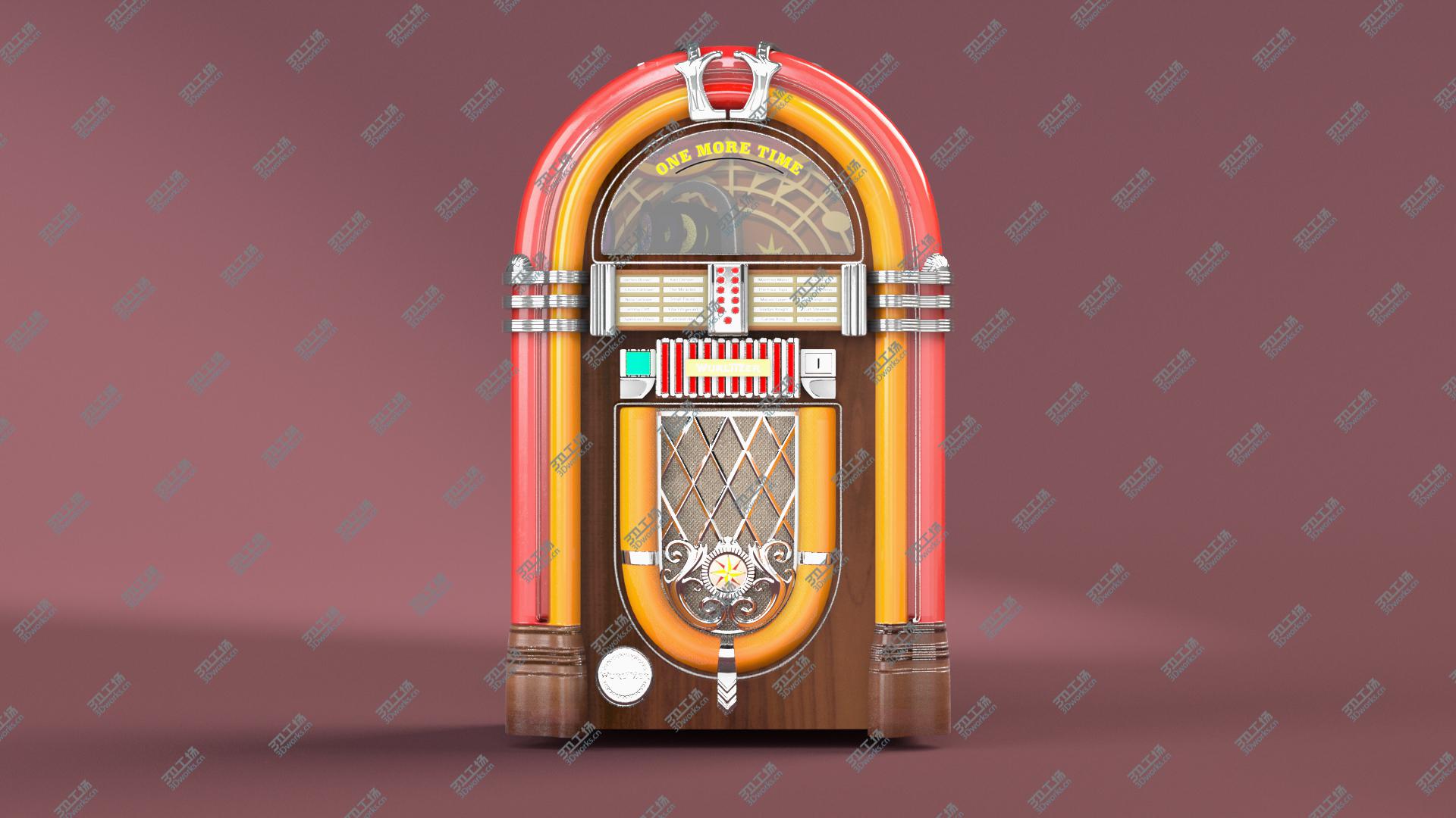 images/goods_img/20210319/One More Time Wurlitzer Juke Box [LOW POLY] 3D model/2.jpg